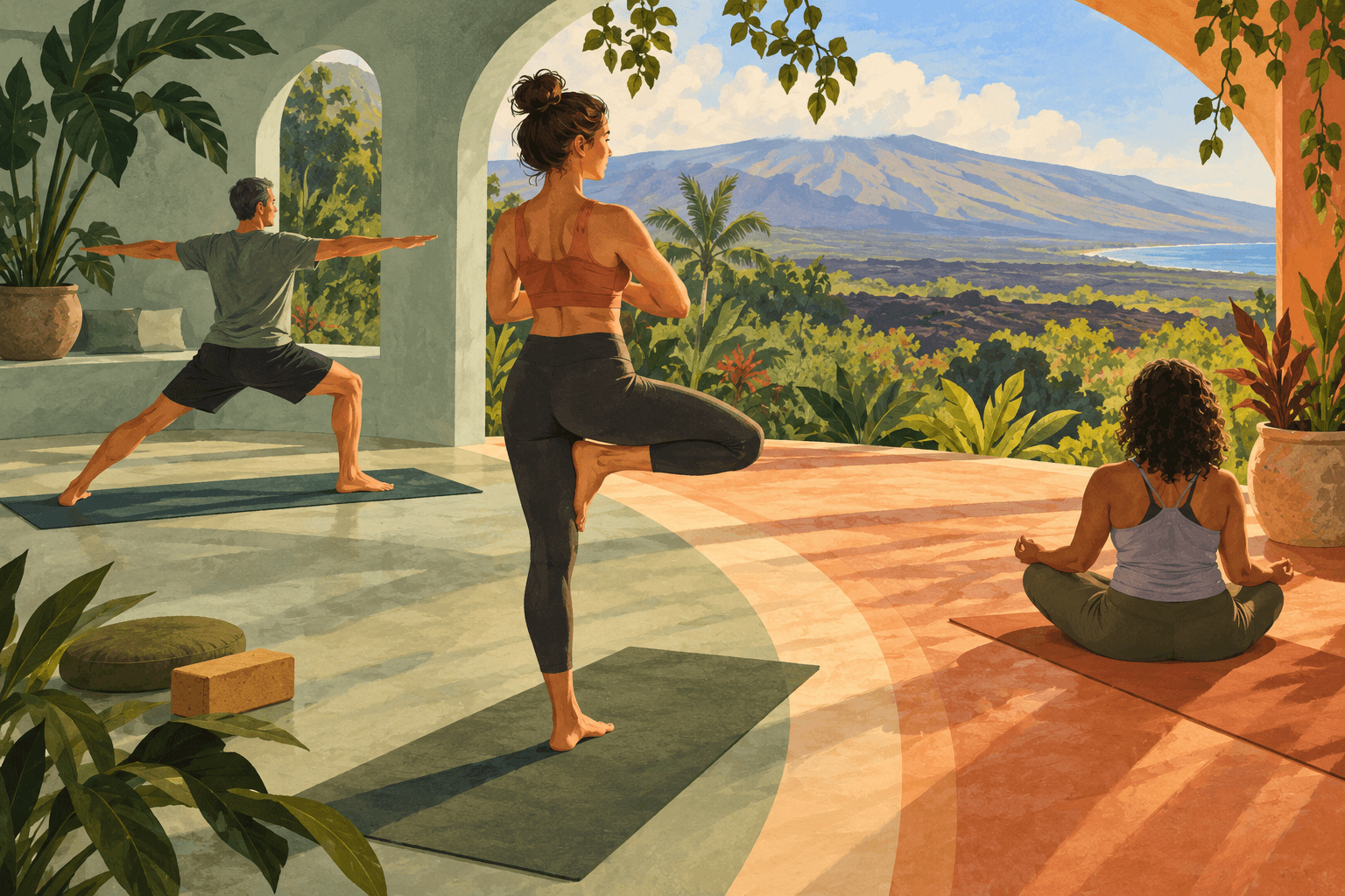 Find Your Flow: Big Island Yoga by Style and Experience
